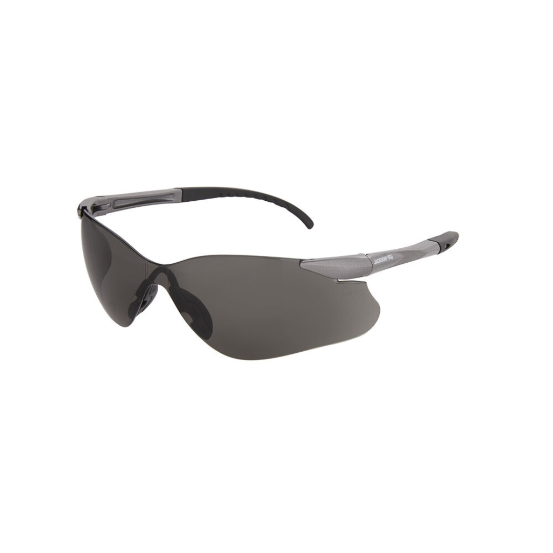 Jackson Safety SGf Series 50028 Safety Glasses | Smoke Lens Protective Eyewear