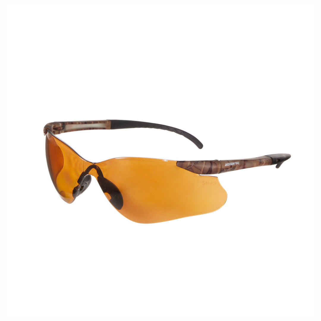 Jackson Safety SGf Series 50031 Safety Glasses | Bronze Lens Protective Eyewear