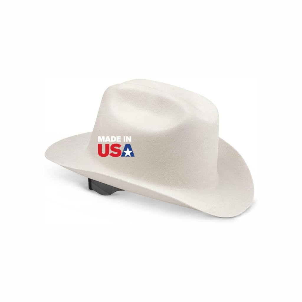 Jackson Safety Western Outlaw Full Brim Hard Hat | Cowboy-Style HDPE Safety Helmet