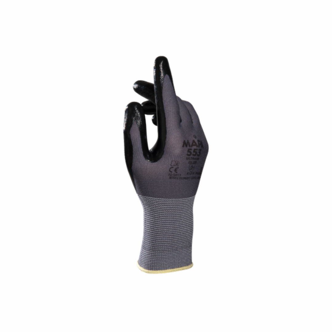 MAPA Ultrane 553 Nitrile Palm Coated Glove