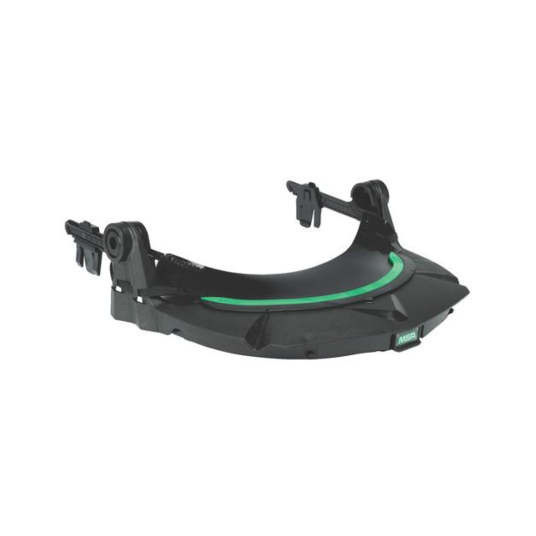 MSA 10115730 V-Gard HDPE Visor Frame Adapter | Helmet Mounted Face Shield Carrier