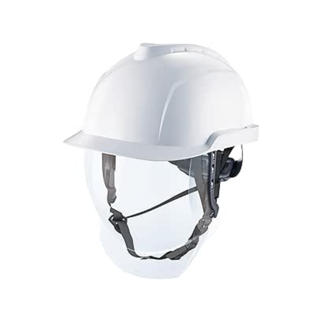 MSA GA90047 4-Point Universal Chin Strap – Metal-Free Safety Helmet Retention Strap