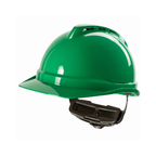 MSA V-Gard 500 Vented Safety Helmet | ABS Industrial Hard Hat with Fas-Trac III Suspension Short Description