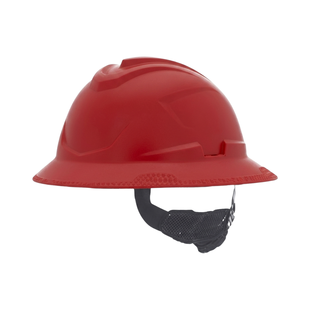 MSA V-Gard 500 Vented Safety Helmet | ABS Industrial Hard Hat with Fas-Trac® III Suspension