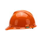 MSA V-Gard Safety Helmet Half Brim Shell | HDPE Cap Style Hard Hat