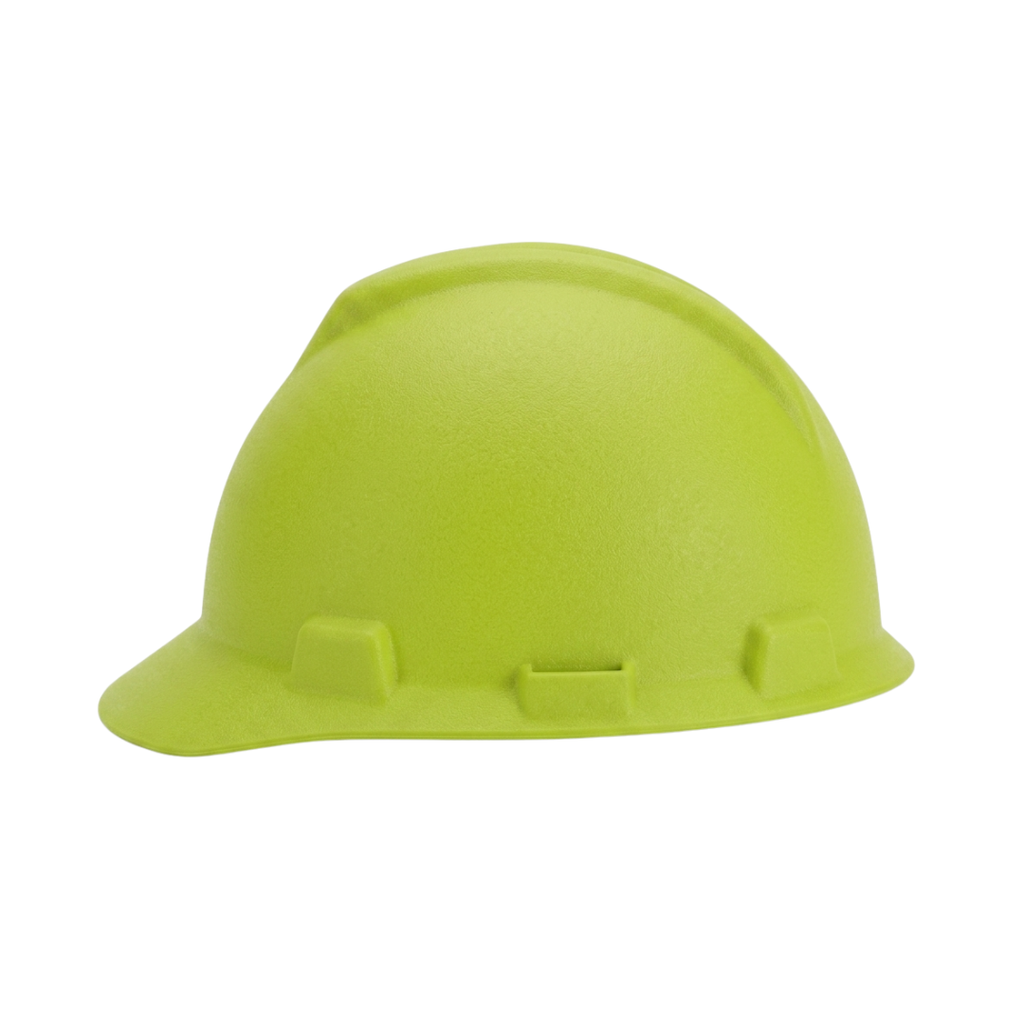 MSA V-Gard Safety Helmet Half Brim Shell | HDPE Cap Style Hard Hat