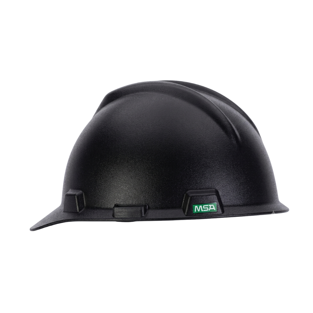 MSA V-Gard Safety Helmet Half Brim Shell | HDPE Cap Style Hard Hat