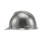 MSA V-Gard Safety Helmet Half Brim Shell | HDPE Cap Style Hard Hat