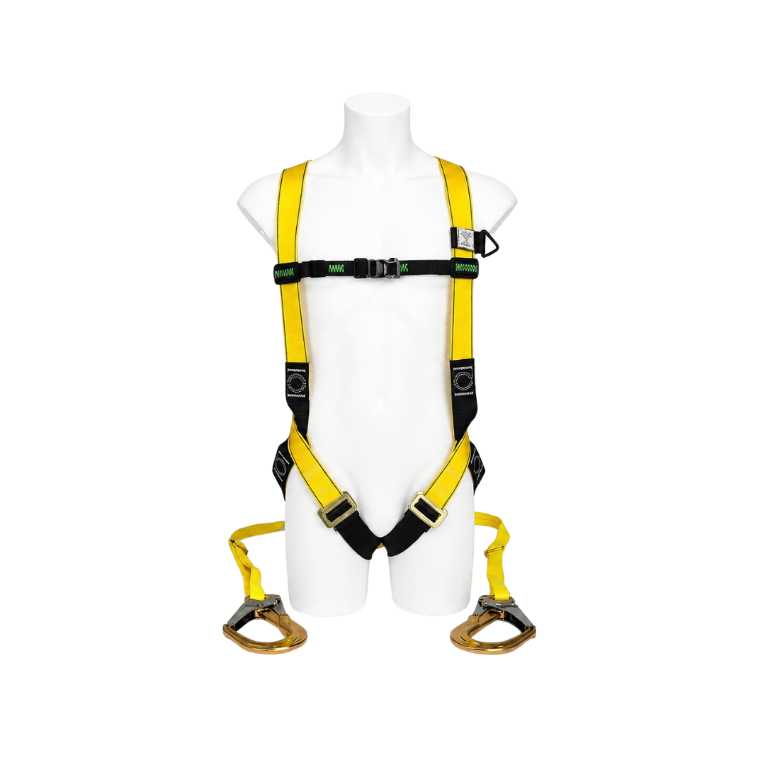 MSA Workman Light Harness Kit 10115539 | Complete Fall Protection Kit (Medium)