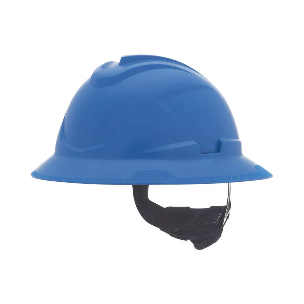 MSA V-Gard C1 Non-Vented Full Brim Hard Hat | ReflectIR™ HDPE Safety Helmet