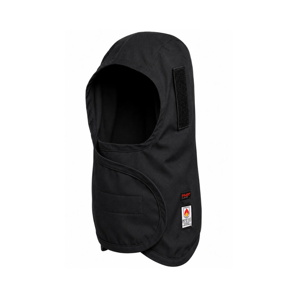 PMR Flame Resistant Protection Hood | Double Layer FR Hood for Arc Flash & Heat Protection | HG-FRC