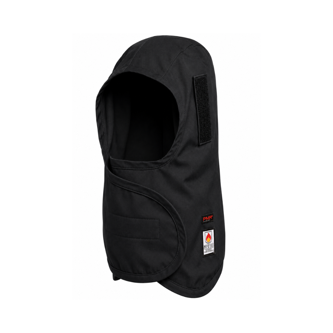 PMR Flame Resistant Protection Hood | Double Layer FR Hood for Arc Flash & Heat Protection | HG-FRC