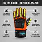 PMR High Impact Para Aramid Protective Gloves