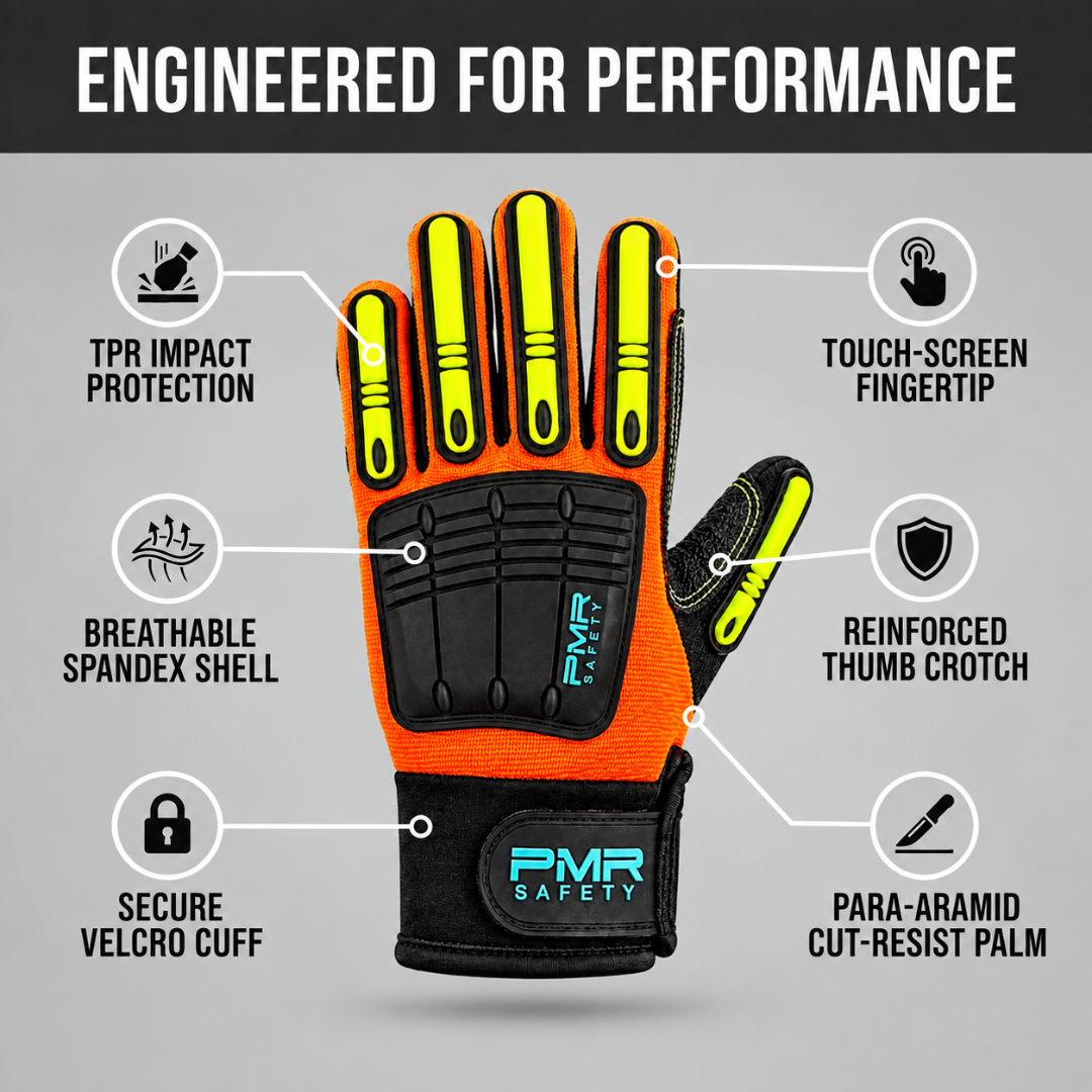 PMR High Impact Para Aramid Protective Gloves