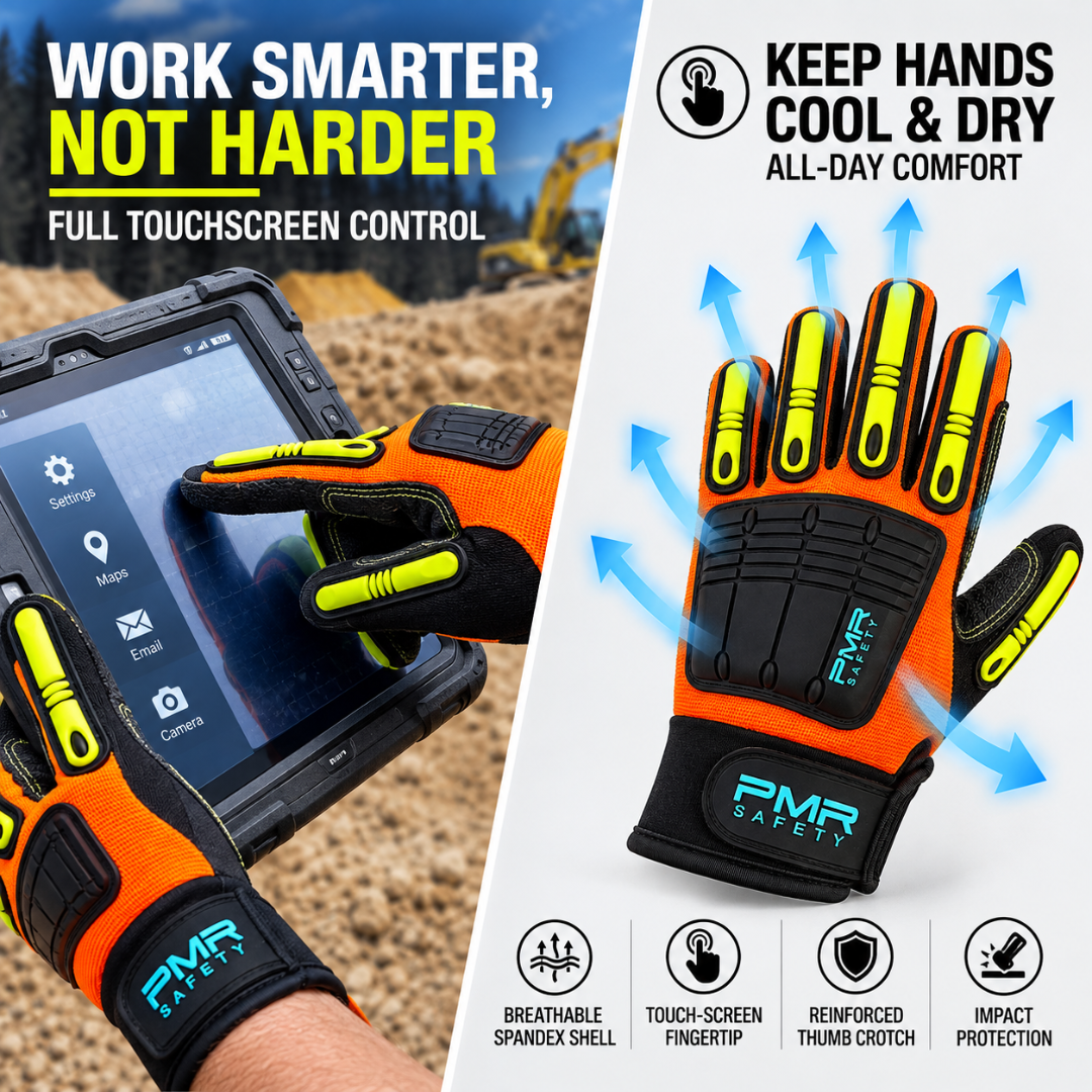 PMR High Impact Para Aramid Protective Gloves