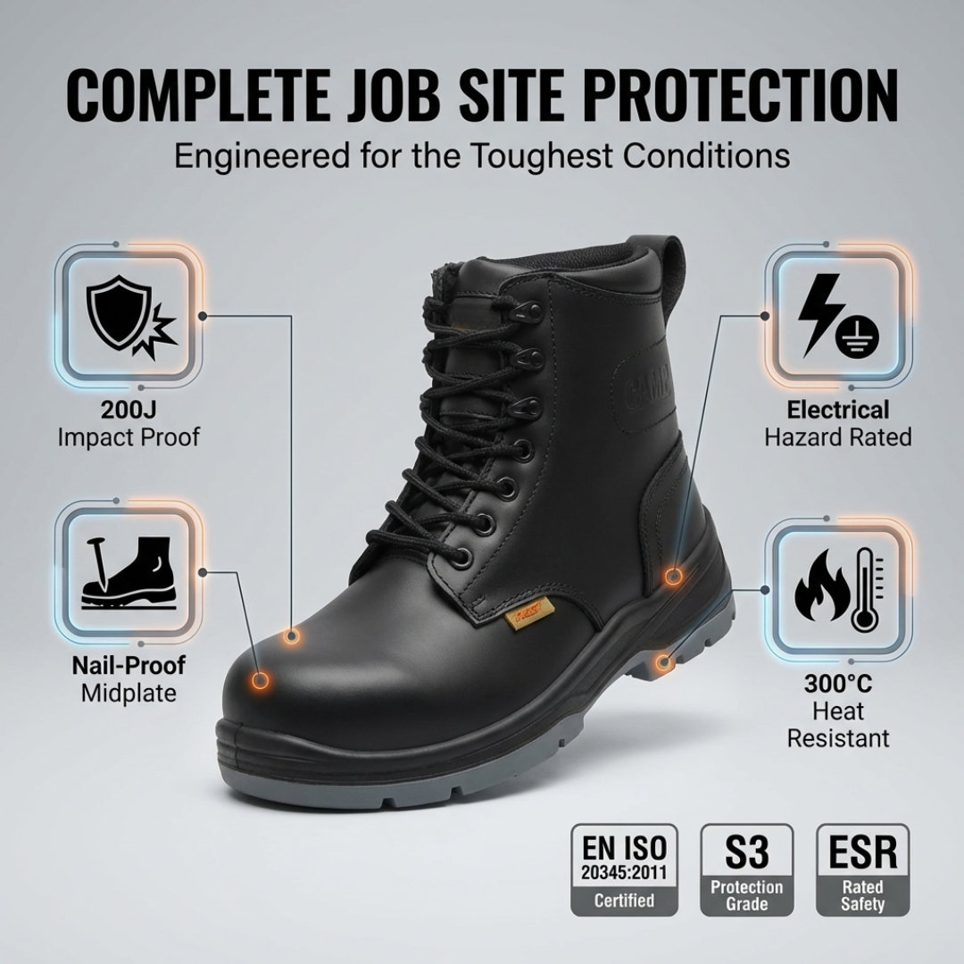 PMR SAFETY MEN'S 6 INCH DEFENDER II H SAFETY SHOES