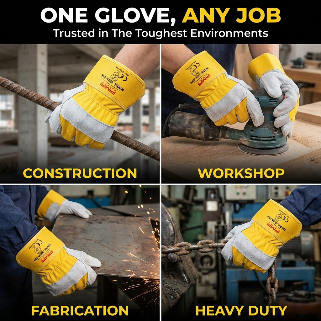 SUSSEX  WORKMEN’S GLOVES (10.5 INCH)