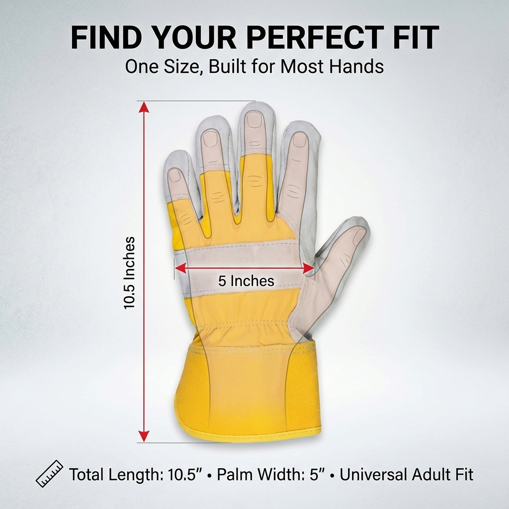 SUSSEX  WORKMEN’S GLOVES (10.5 INCH)