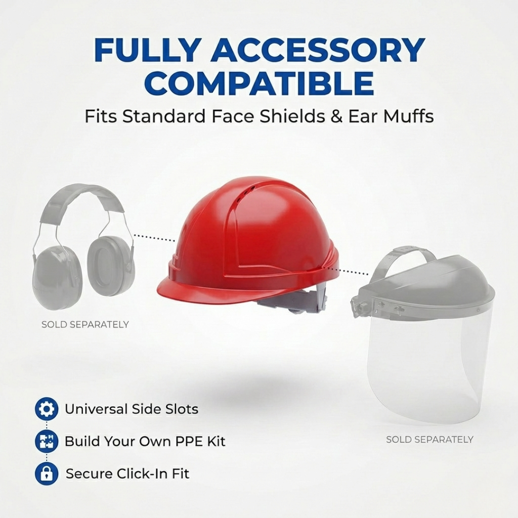 PMR SAFETY HELMET VENTED