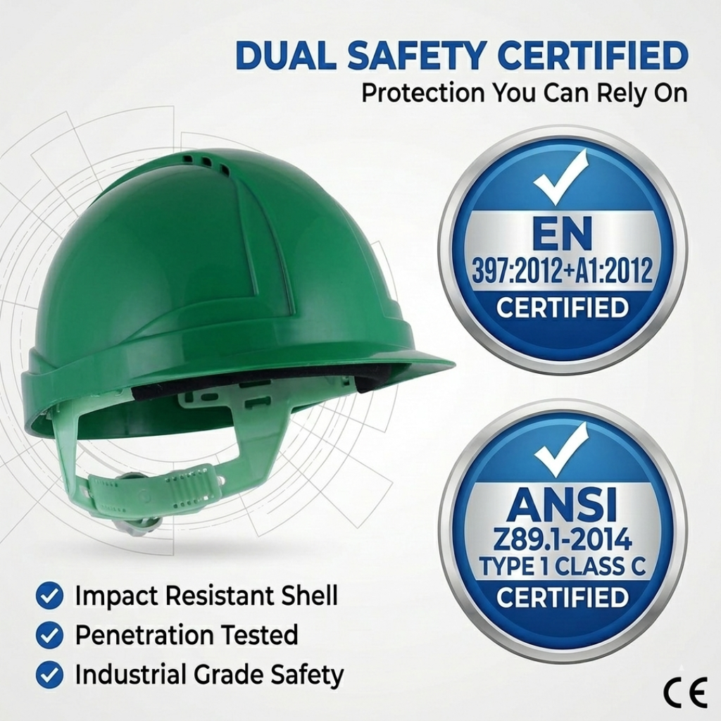 PMR SAFETY HELMET VENTED