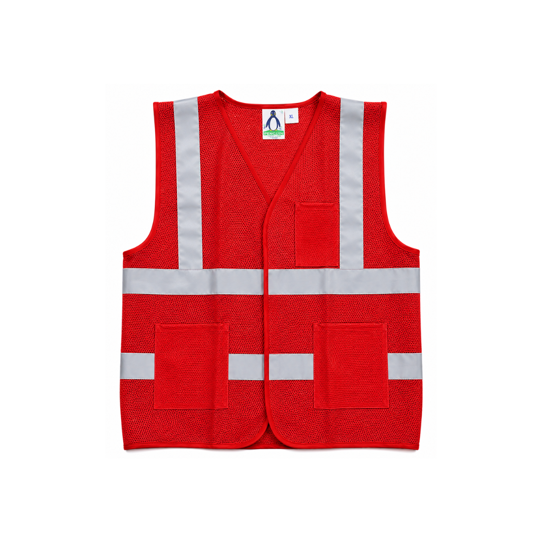 Penguin Safety High Visibility Reflective Jacket – Full Net