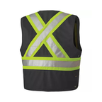 Pioneer® Series 135 Adjustable High-Visibility Safety Vest – Black