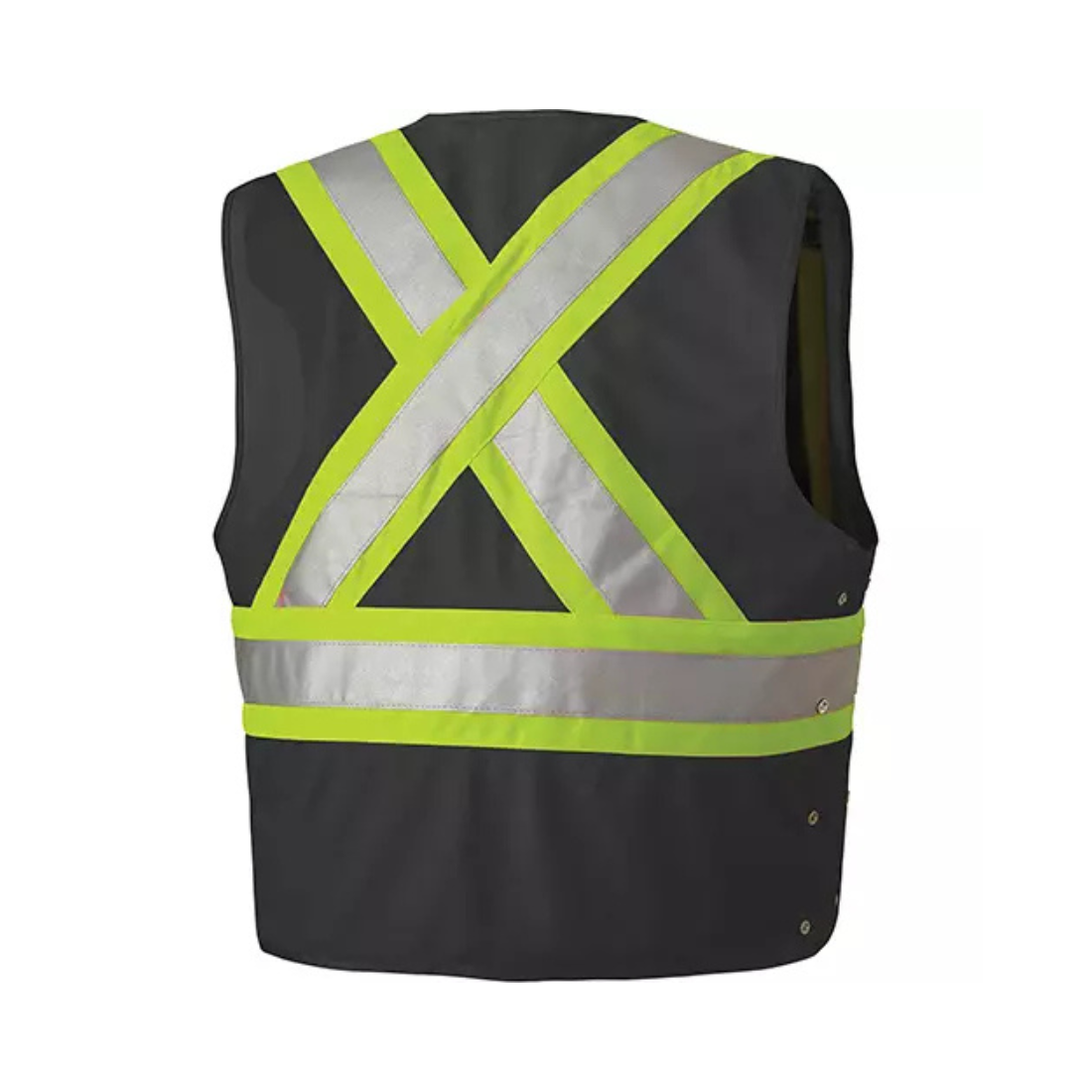 Pioneer® Series 135 Adjustable High-Visibility Safety Vest – Black
