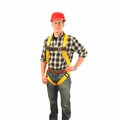 Sellstrom 4400-BA1 Advantage Series Full-Body Harness | 3-Point Adjustable Fall Arrest Harness