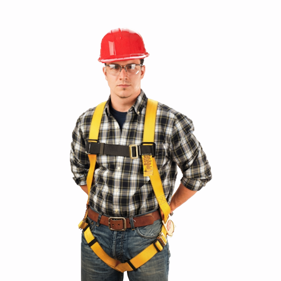 Sellstrom 4400-BA1WA Advantage Series 4400 Full-Body Harness | Quick-Connect with Side D-Rings