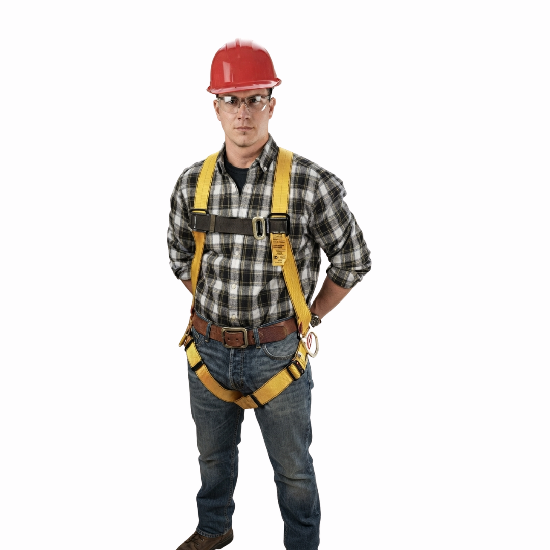 Sellstrom 4400-EP1WA Advantage Series 4400 Full-Body Harness | Quick-Connect with Side D-Rings