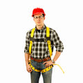Sellstrom 4400-PT2 Advantage Series Full-Body Harness | Tongue Buckle Leg Strap Fall Protection Harness
