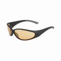 Sellstrom 70621 Atlantis Series Safety Glasses | Black Frame / Amber Lens