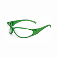 Sellstrom 70651 Atlantis® Series Safety Glasses | Green Frame / Clear Lens