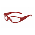 Sellstrom 70671 Atlantis™ Series Safety Glasses | Burgundy Frame with Clear Lens