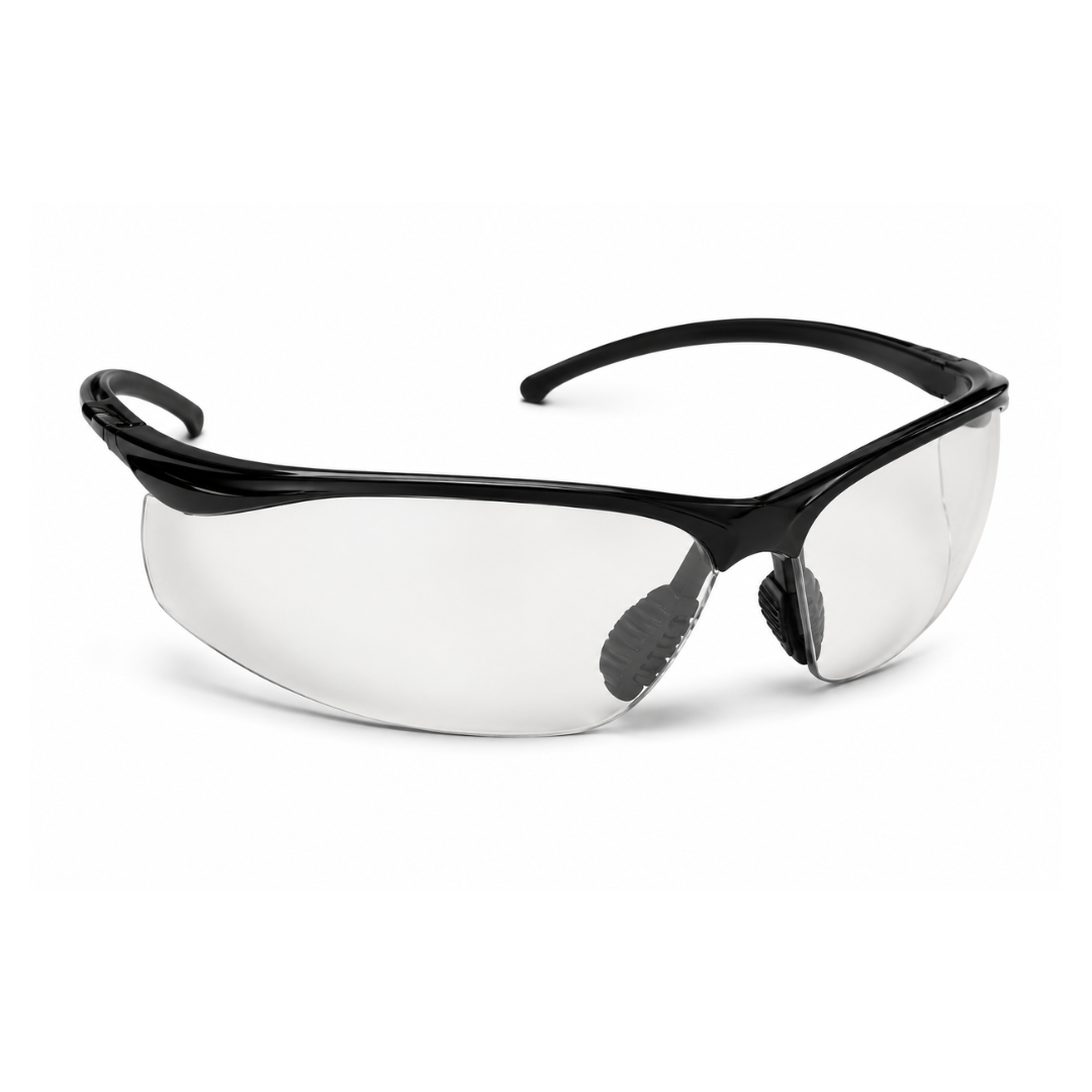 Sellstrom 70803 Malibu Jack™ MJ16 Series Safety Glasses | Carbon Fiber Painted Frame with Clear Lens