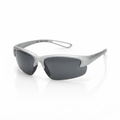 Sellstrom 70812 Malibu Jack™ MJ15 Series Safety Glasses | Silver Frame with Smoke Polycarbonate Lens