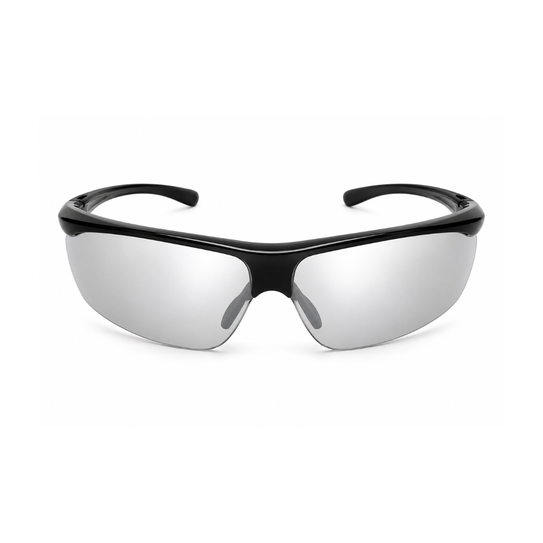 Sellstrom 70834 Malibu Jack™ MJ17 Series Safety Glasses | Grey Frame with Clear Anti-Fog Lens