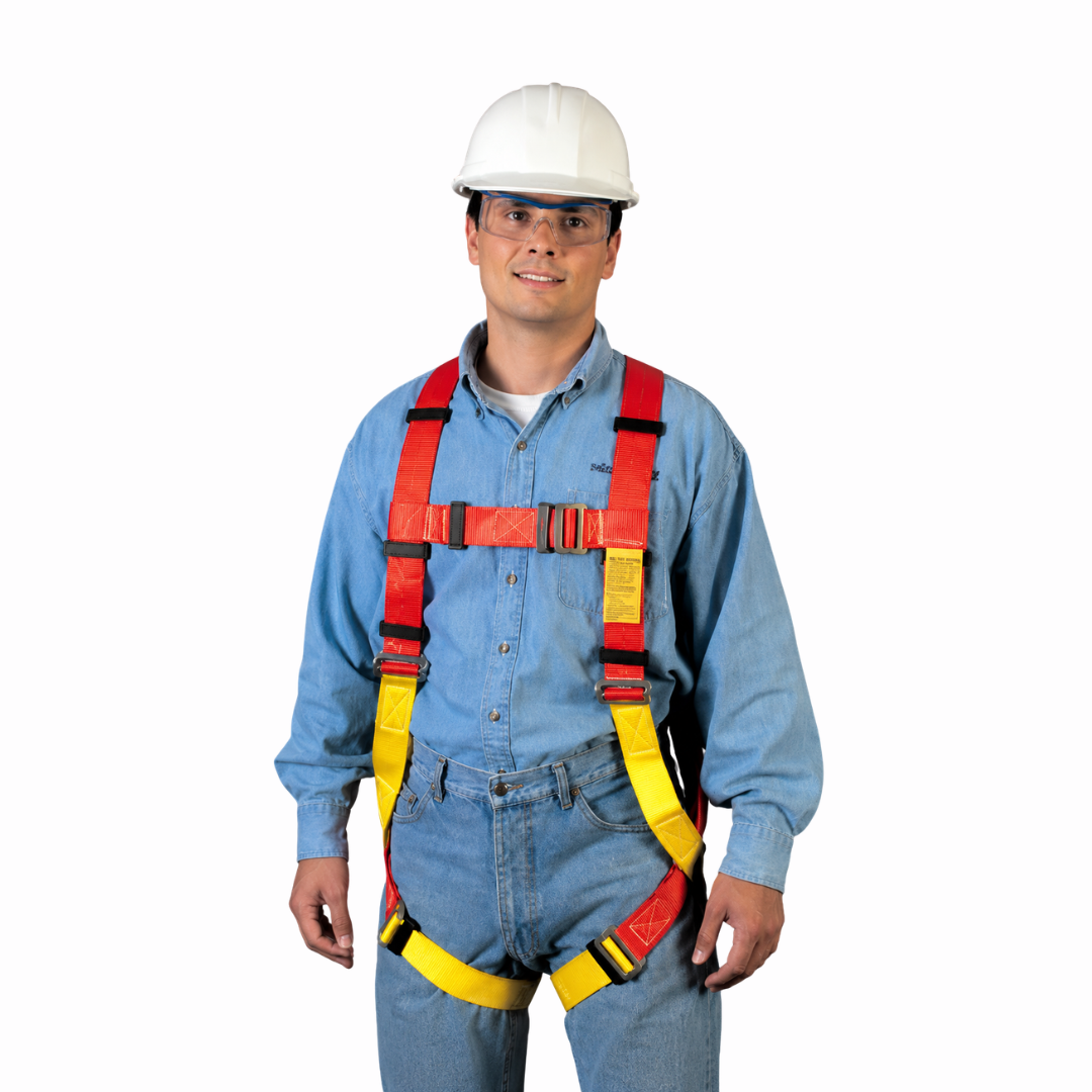 Sellstrom 7430-PQ2E LSF™ Premium Full-Body Harness | XL Quick-Attach Fall Protection Harness