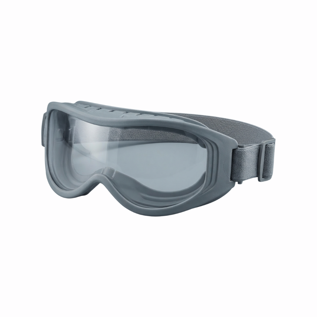Sellstrom 80230 Clean Room Safety Goggle | Blue Non-Vented Body / Clear Anti-Fog Lens