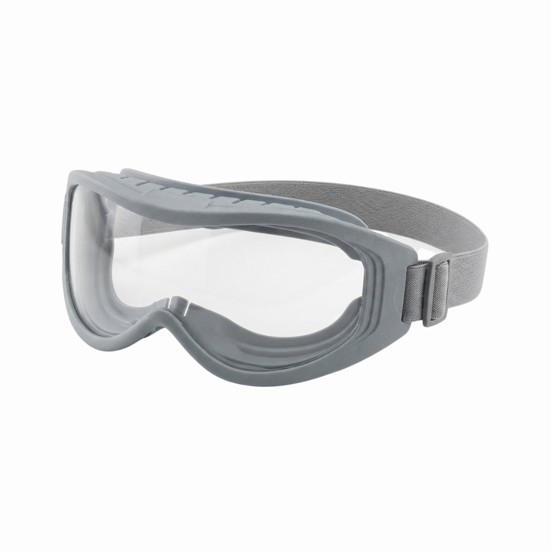 Sellstrom 80231 Clean Room Safety Goggle | Blue Non-Vented Body / Clear Anti-Fog Lens