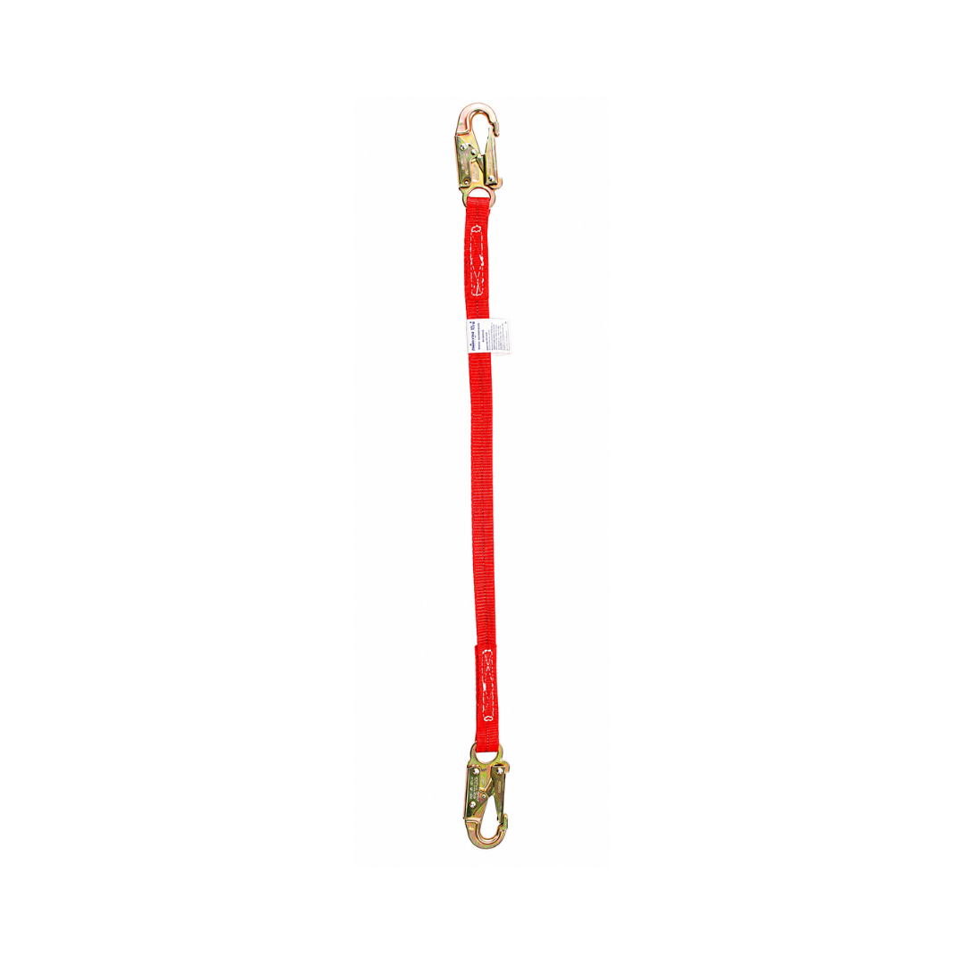 Sellstrom 8280-P6WHH 6 ft Work Positioning Lanyard with Double Locking Hooks
