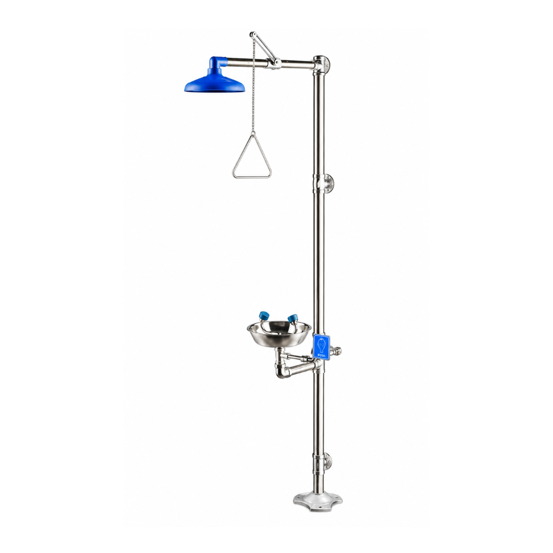 Sellstrom 90510 Combination Emergency Shower & Eye Wash Station