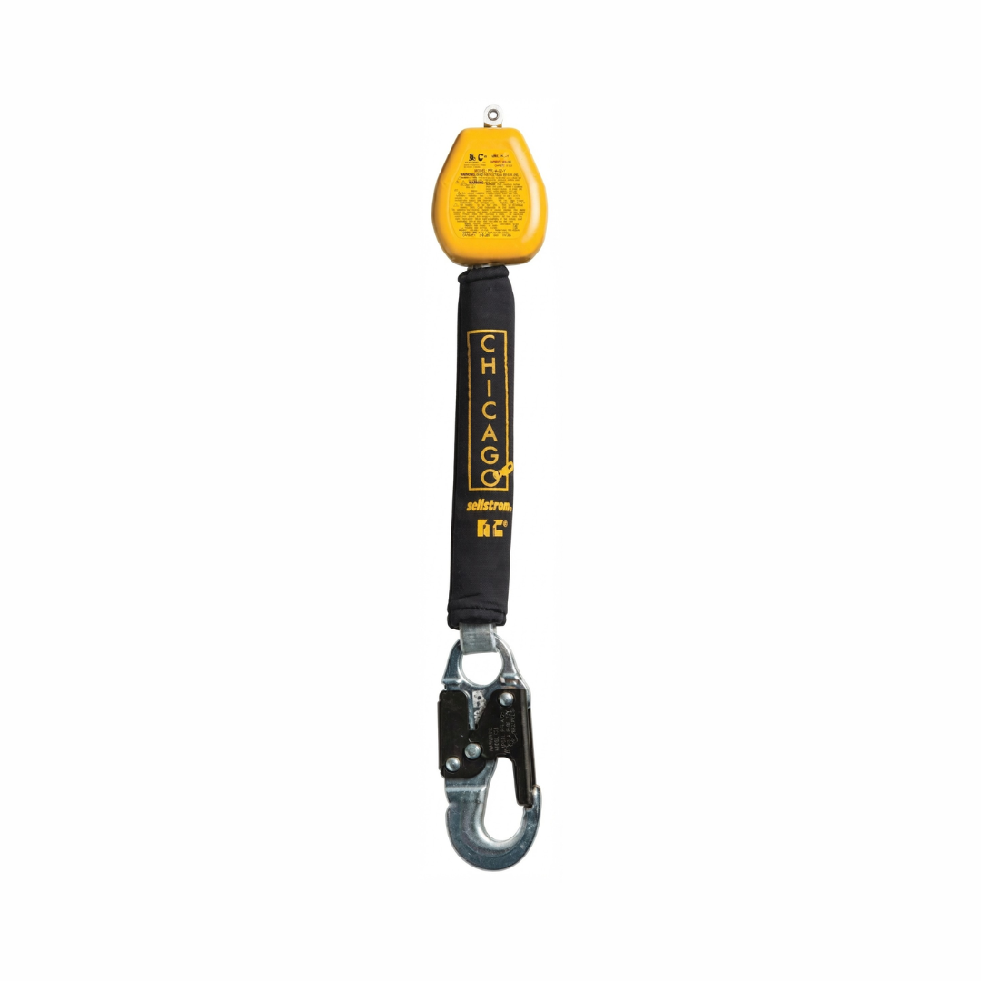 Sellstrom Chicago 2713-W11 Self-Retracting Lanyard (SRL) Class A | 11 ft Fall Protection Lifeline