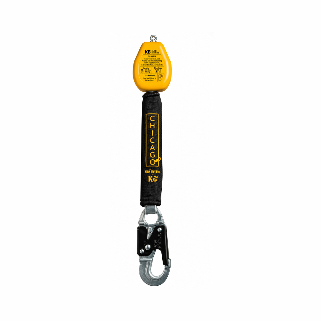 Sellstrom Chicago 2713-WD6 Dual Self-Retracting Lanyard (SRL) Class A | 6 ft Twin Fall Protection Lifeline