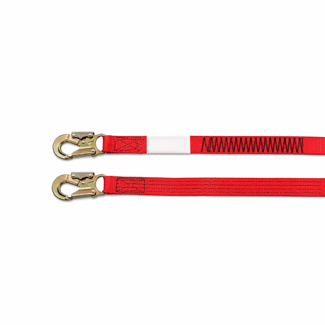 Sellstrom / RTC 8250-P4HHWW Shock-Absorbing Lanyard | 4 ft Twin-Leg 100% Tie-Off Lanyard