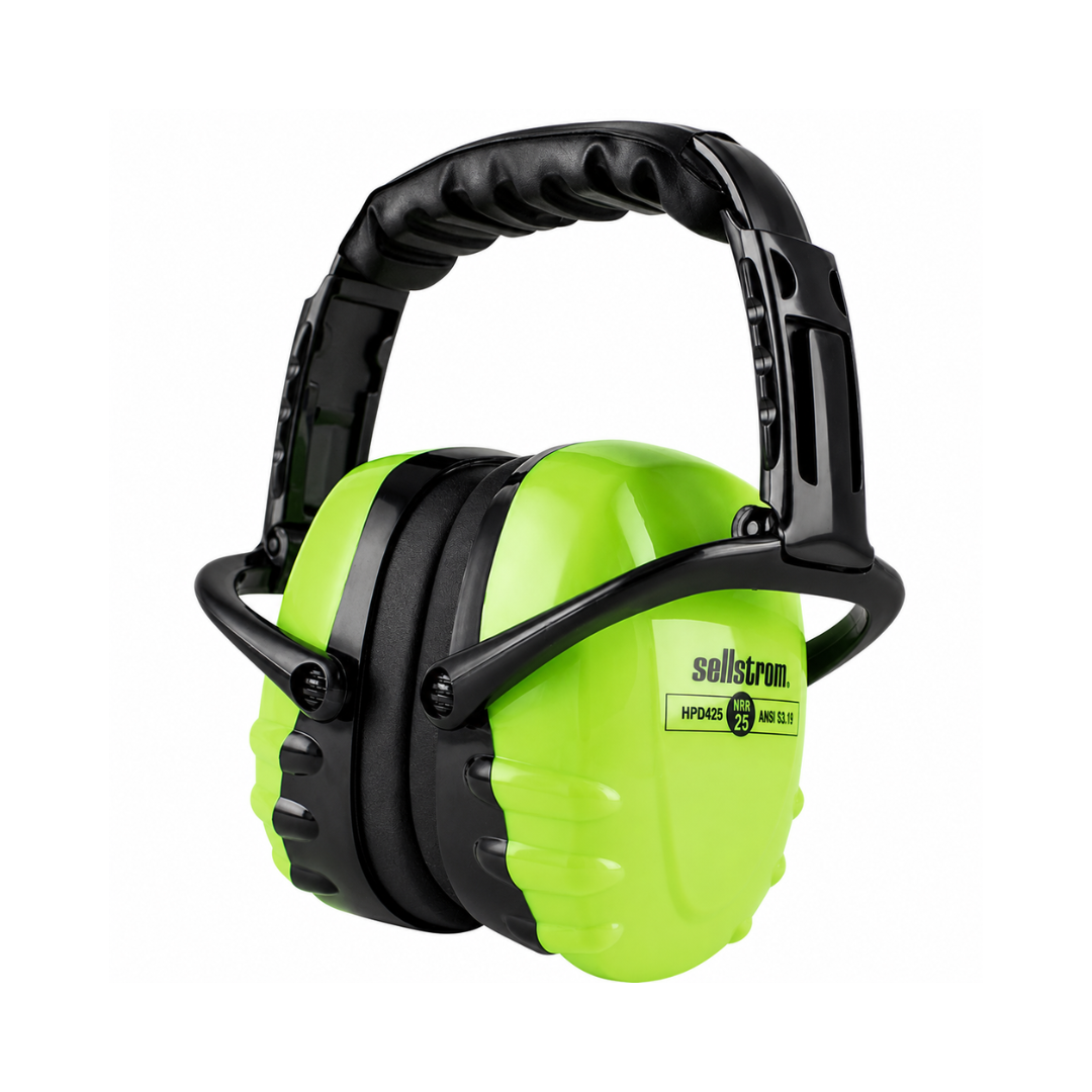 Sellstrom S23407 HPD425 Folding Safety Ear Muffs | 25 dB NRR Hearing Protection