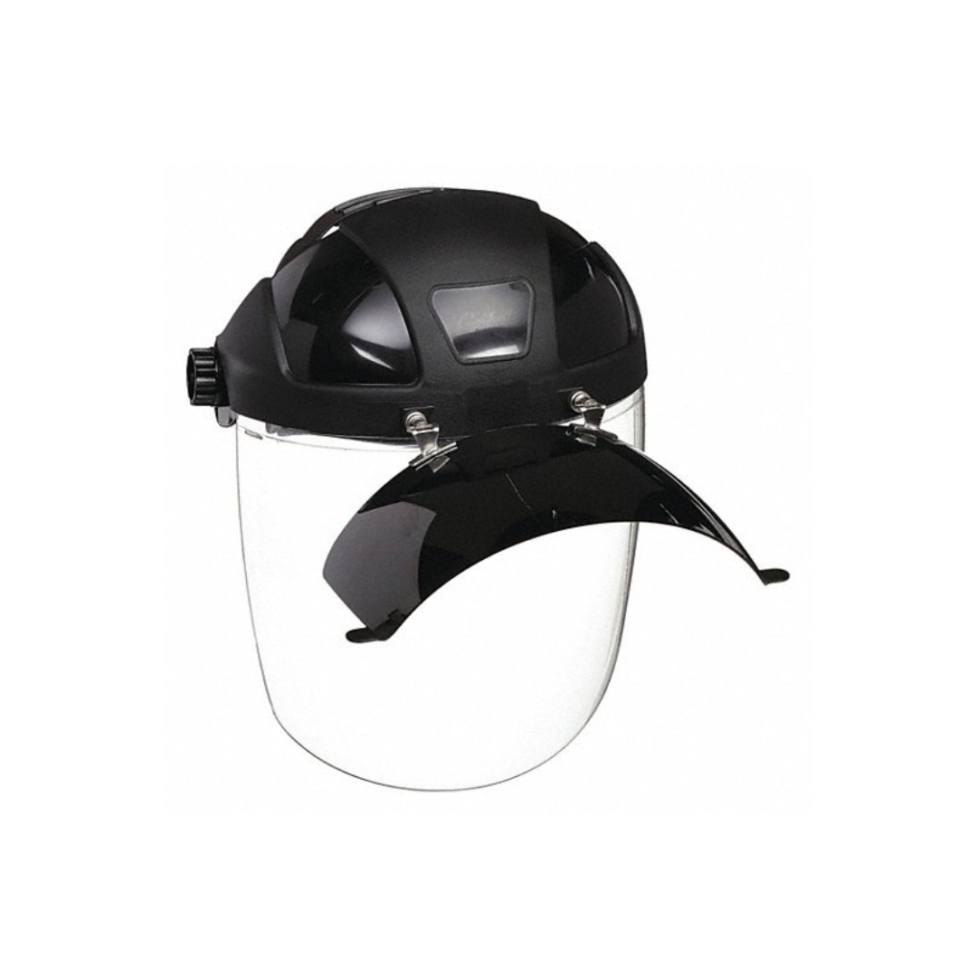 Sellstrom S32151 Multi-Purpose Face Shield Assembly with Shade 5 Flip-Up Window for Welding, Cutting & Grinding