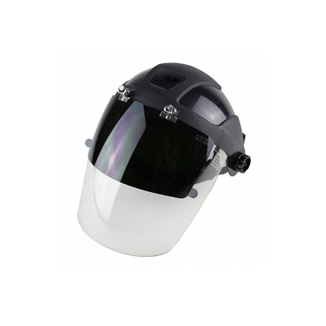Sellstrom S32151 Multi-Purpose Face Shield Assembly with Shade 5 Flip-Up Window for Welding, Cutting & Grinding