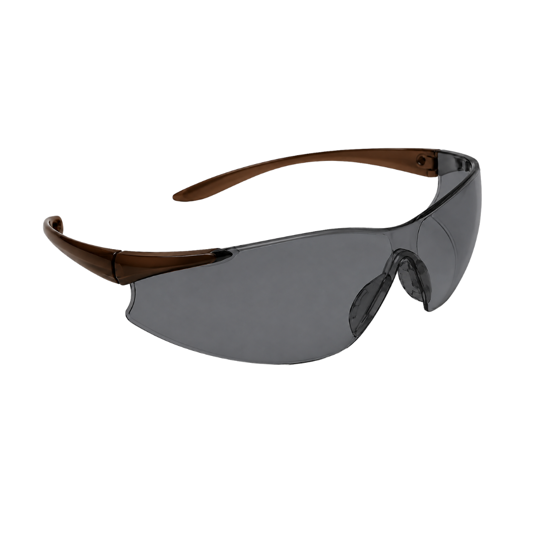 Sellstrom S70815 Malibu Jack® MJ18 Series Safety Glasses | Brown Frame