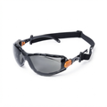 Sellstrom S71910 XPS502™ Sealed Safety Glasses | Clear Sta-Clear™ Anti-Fog Lens | Black/Orange Frame